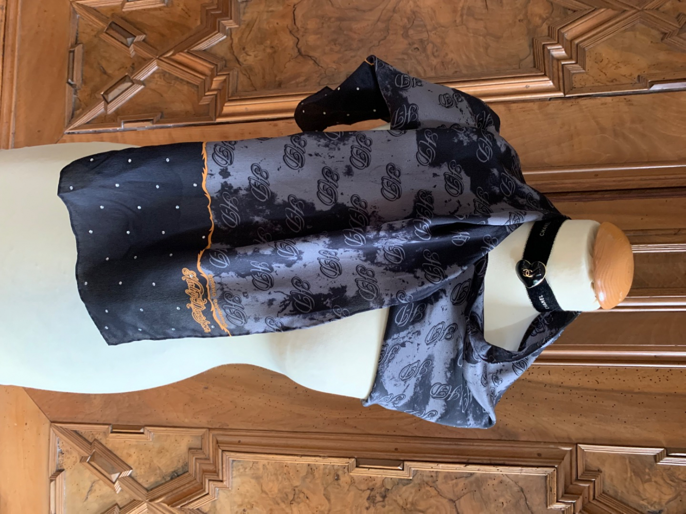 Harley Davidson 100% Foulard en soie extra fine Condition : Nouveau