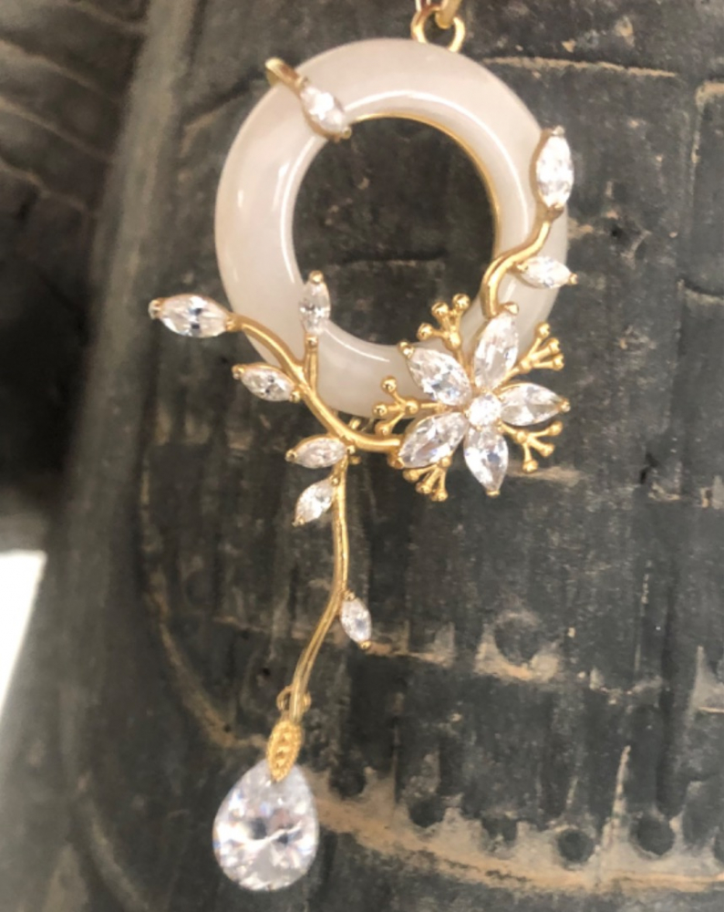 Luisa Spagnoli Boucles en Agate