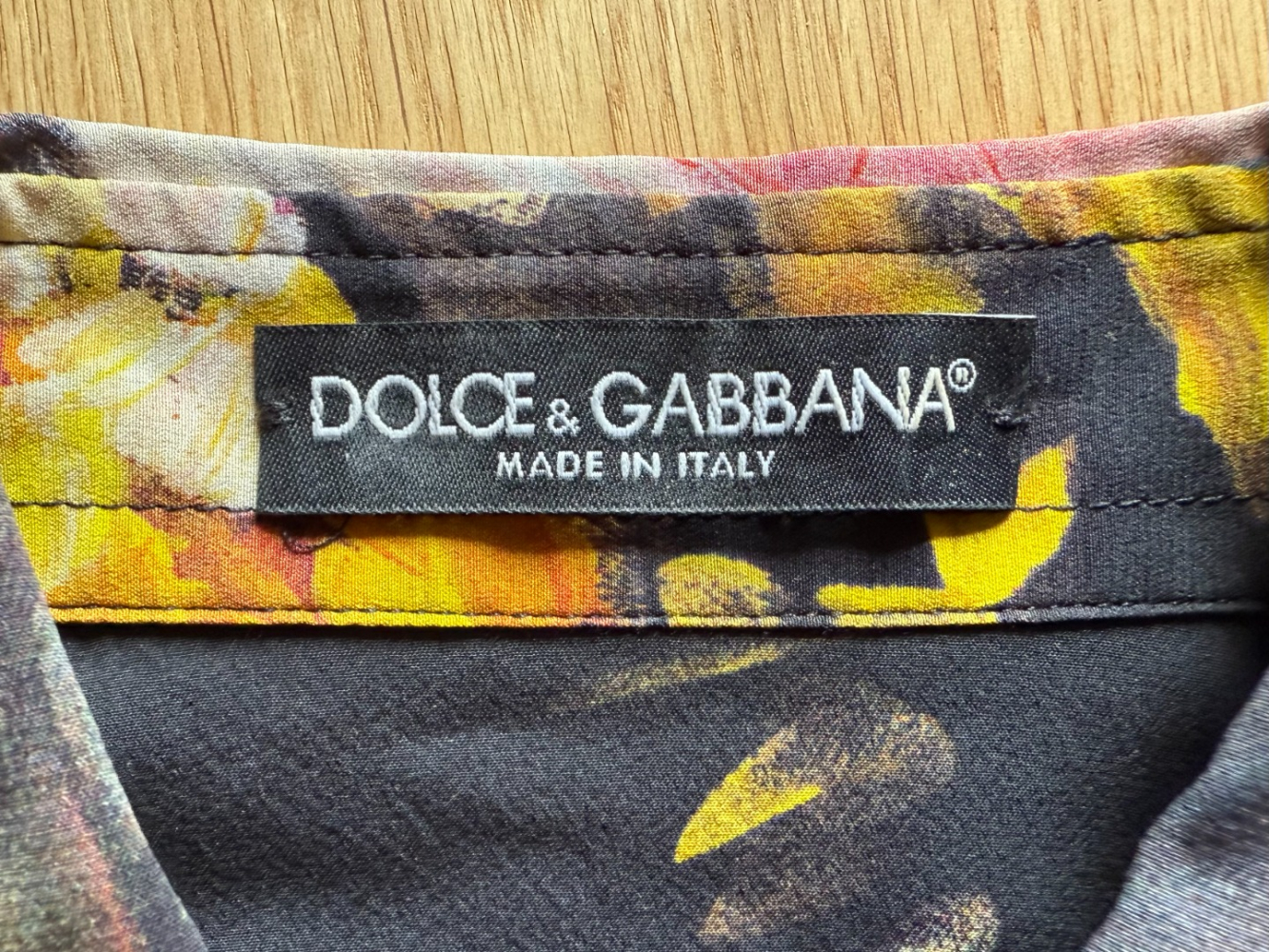 Dolce&Gabbana Geblümte Button-Down-Bluse aus Seide