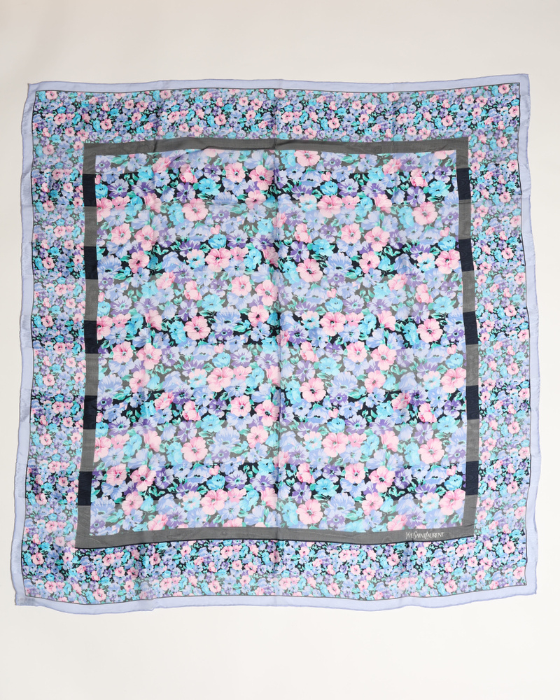 Saint Laurent Silk Scarf