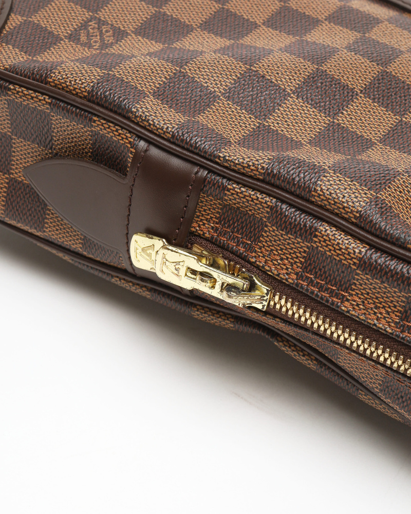 Louis Vuitton Damier Ebene Porte Documents Voyages Bag