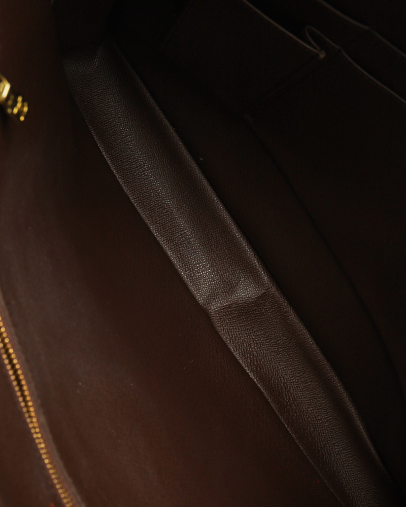 Louis Vuitton Damier Ebene Porte Documents Voyages Bag