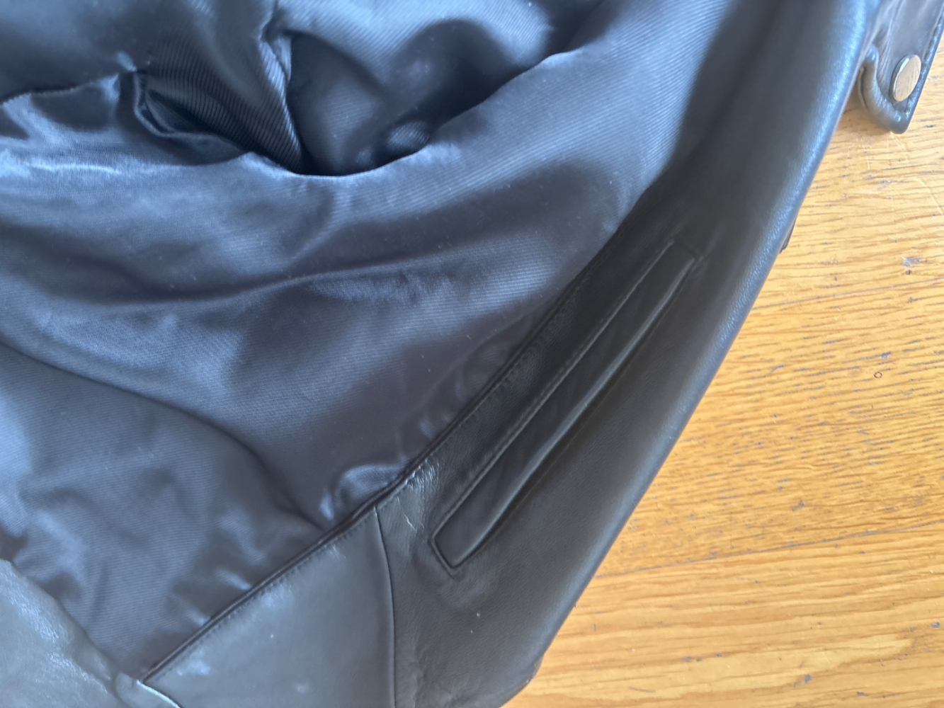 Sandro Leather biker jacket