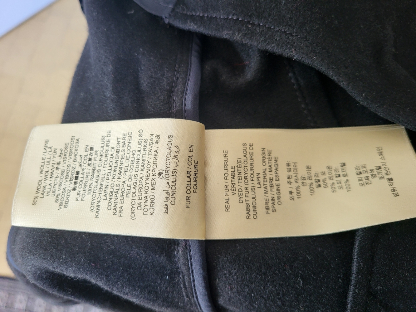 Burberry Langer Mantel