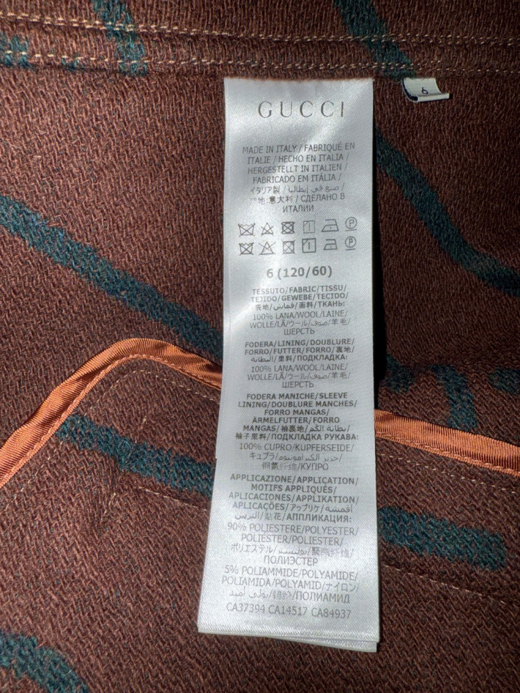 Gucci Manteau en laine + chaussettes en laine