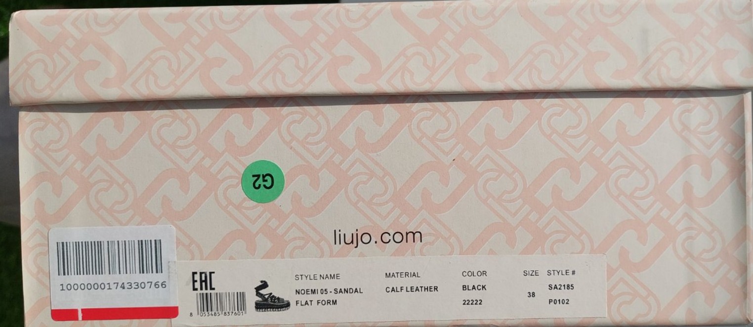 LIUJO NOEMI 05 platform sandals