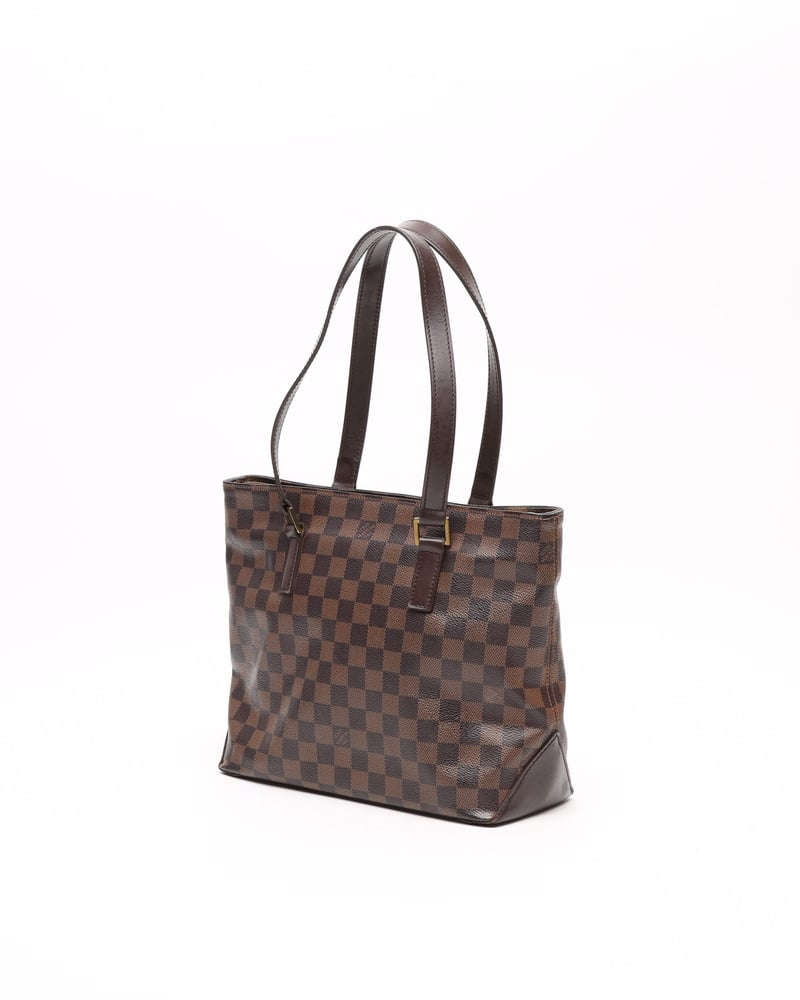 Louis Vuitton Damier Ebene Cabas Piano Tote Bag