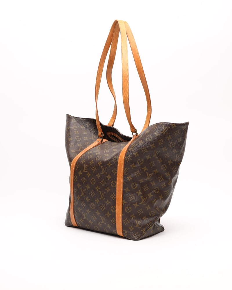 Louis Vuitton Monogram Sac Shopping Tote Bag