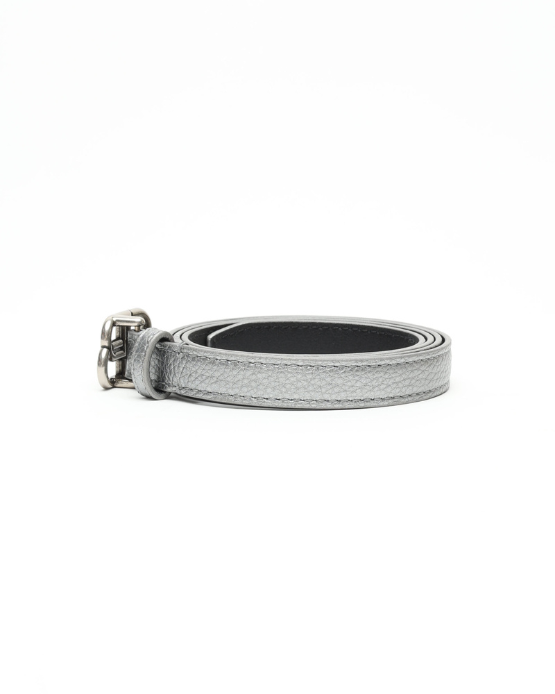 Balenciaga BB Logo Leather Belt