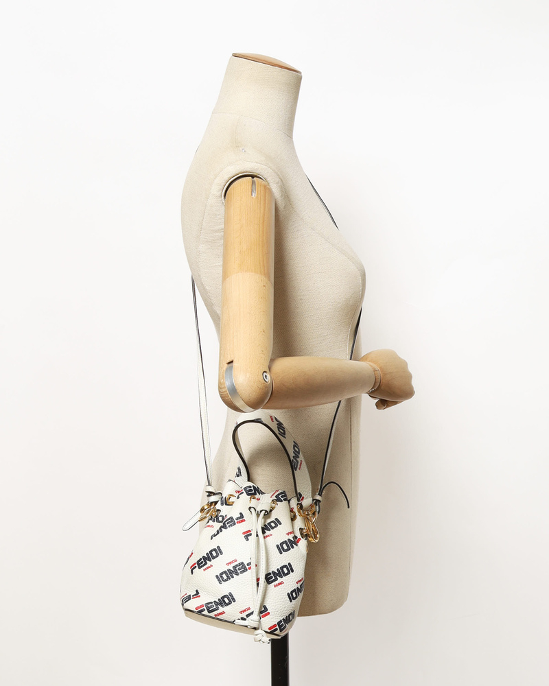 Fendi X Fila Mon Tresor Bucket Bag