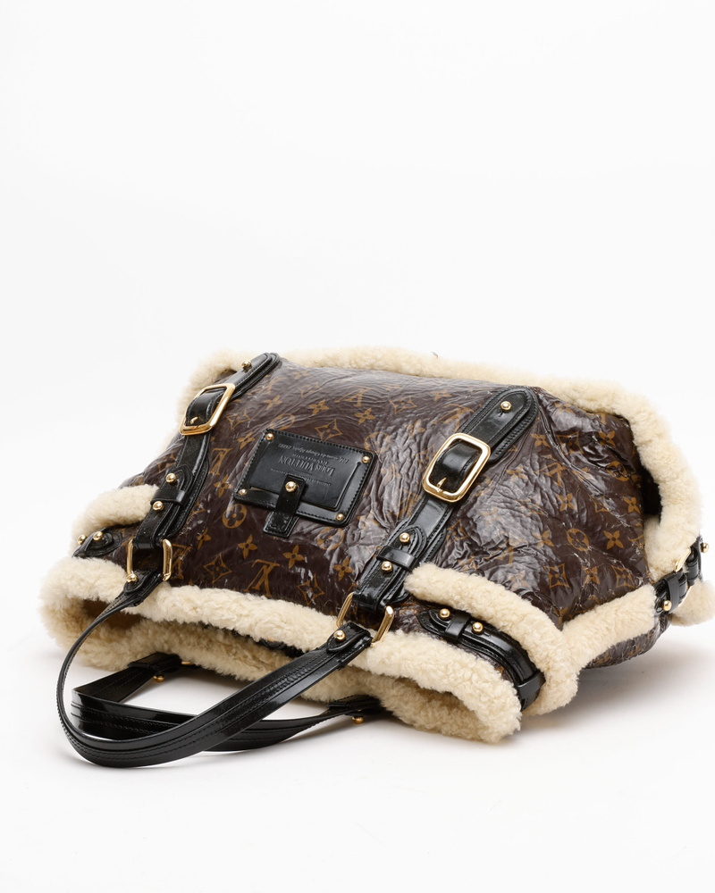Louis Vuitton Monogram Shearing Thunder Bag