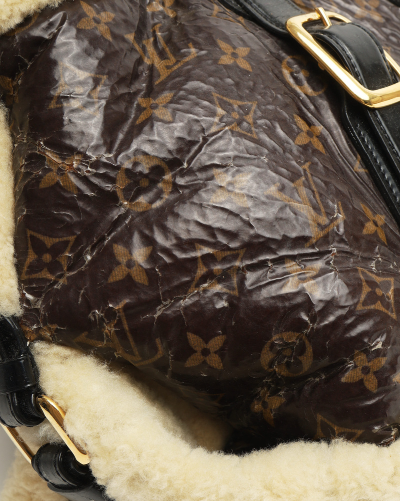 Louis Vuitton Monogram Shearing Thunder Bag
