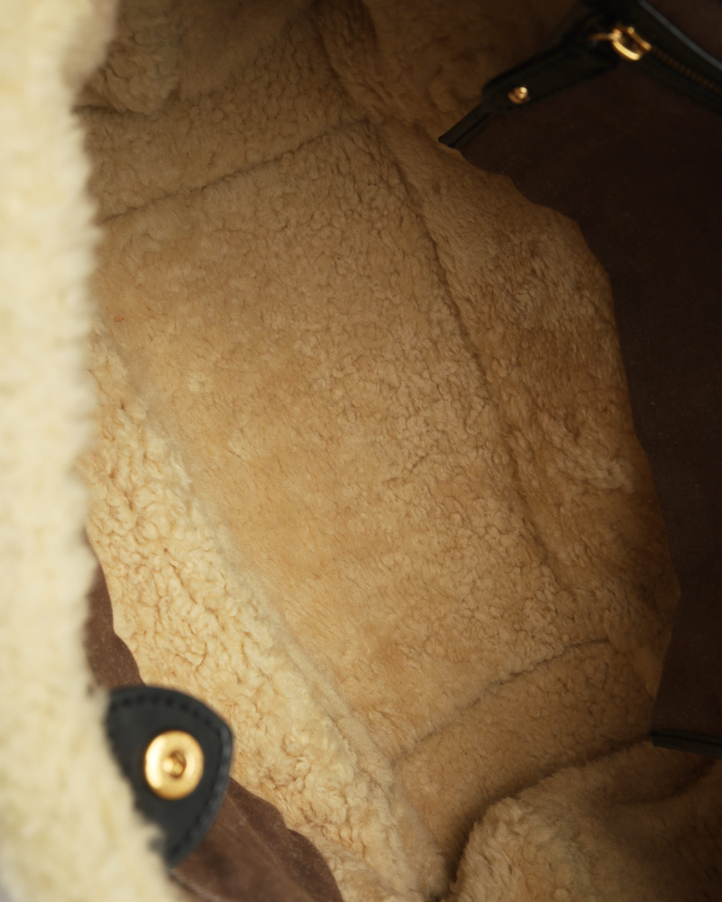 Louis Vuitton Monogram Shearing Thunder Bag