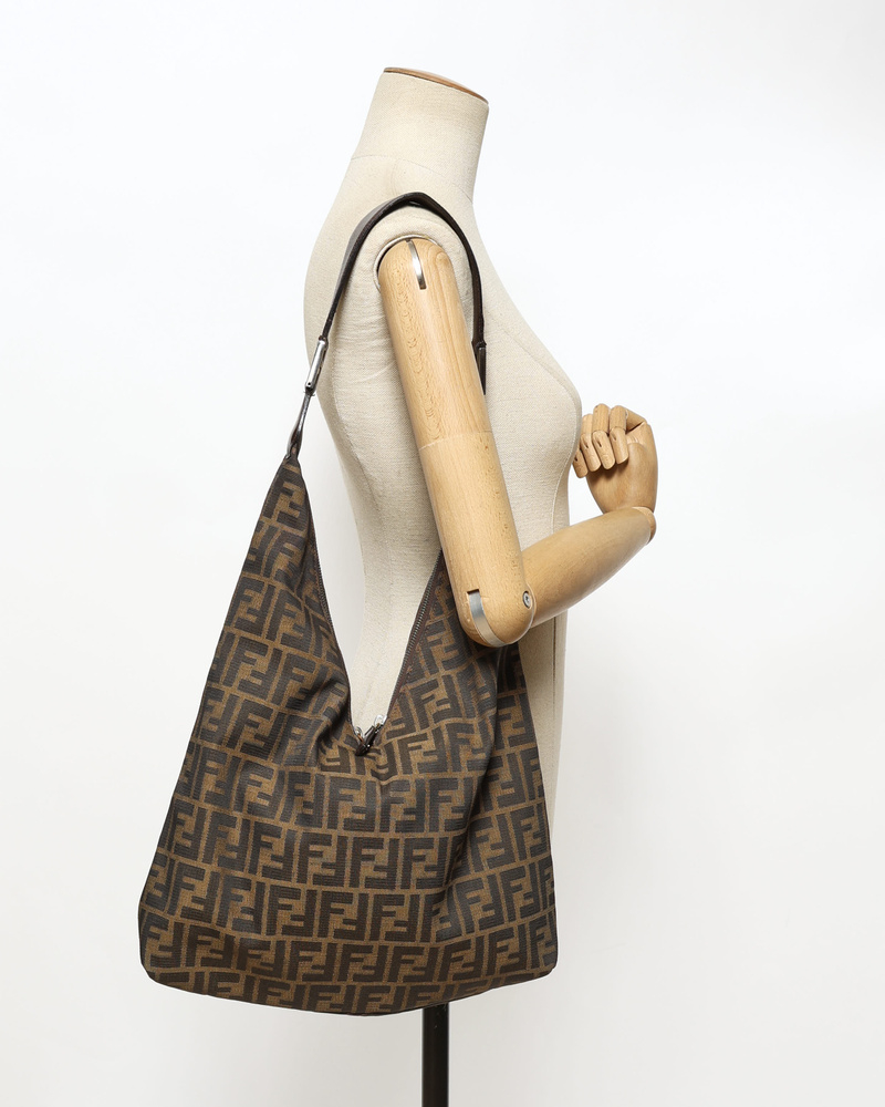 Fendi Zucca Hobo Bag