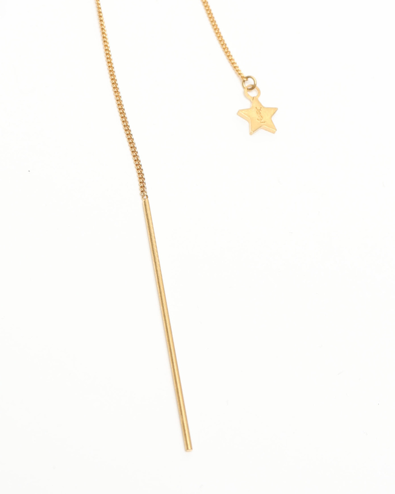 Saint Laurent Chain Earrings