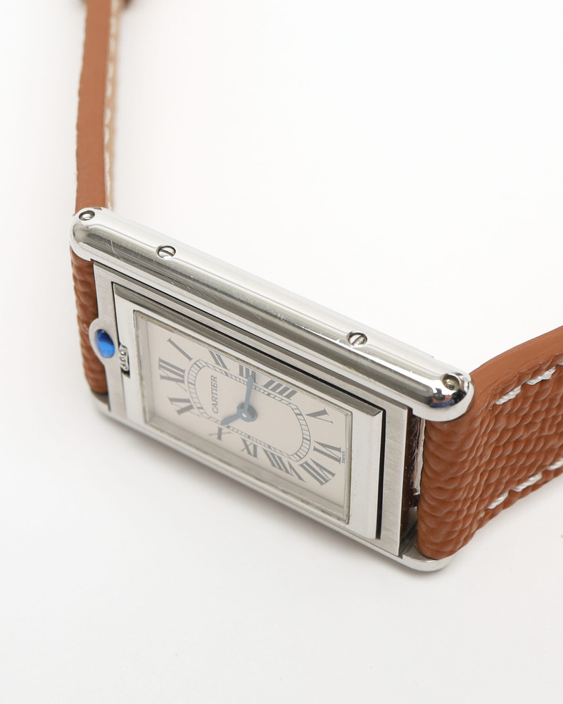 Cartier Tank Basculante 24mm Ref 2405 Watch
