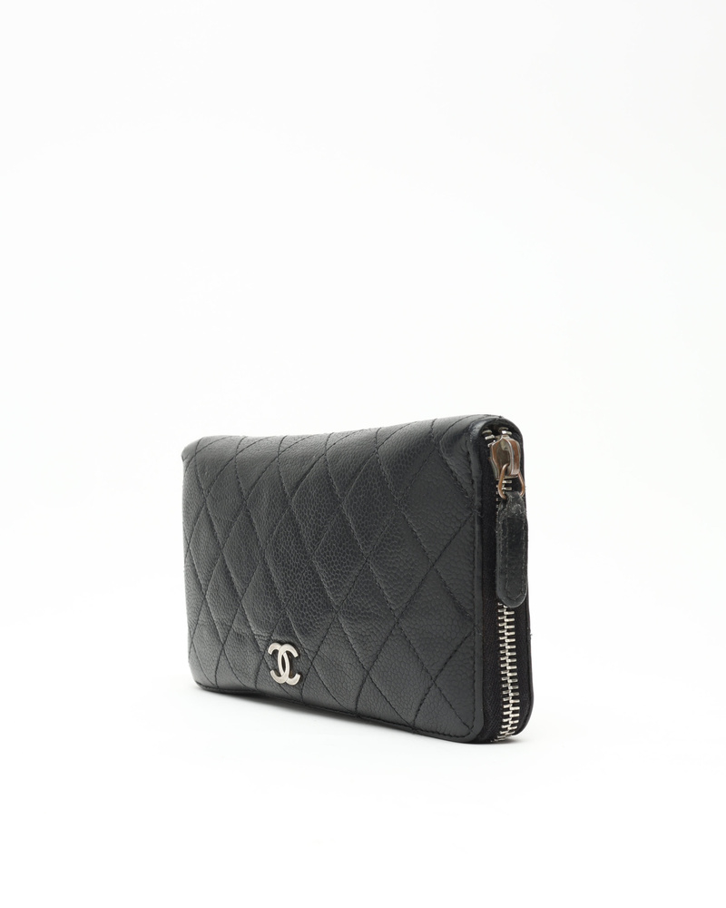 Chanel Long Zip Around Wallet