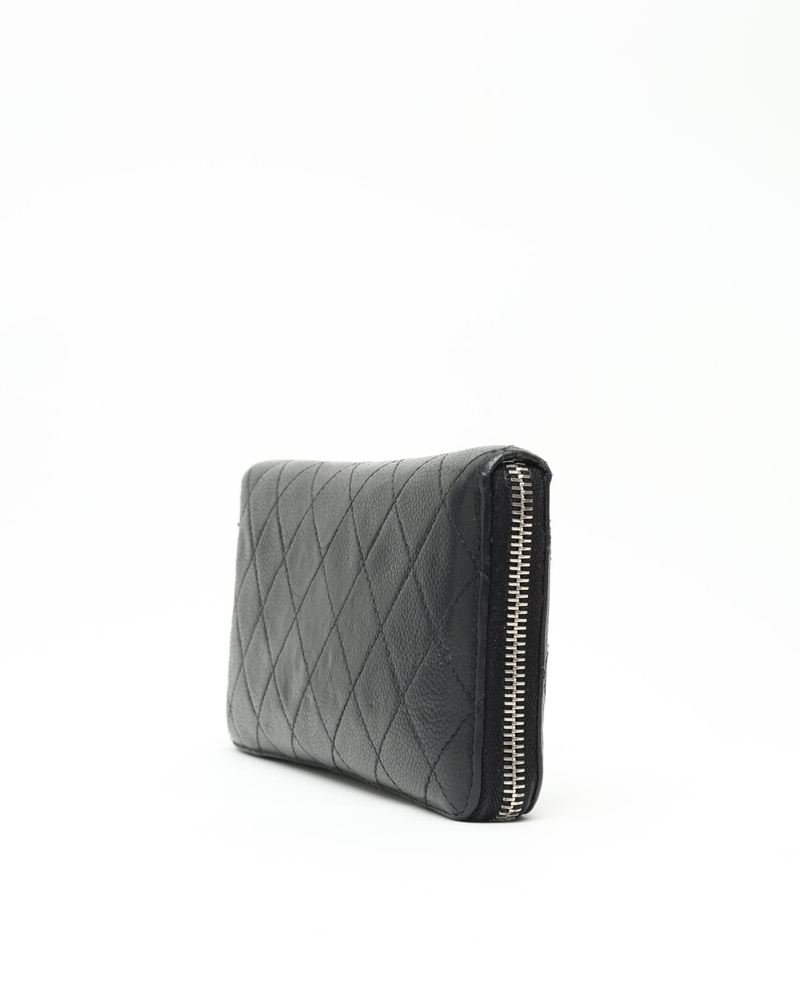 Chanel Long Zip Around Wallet