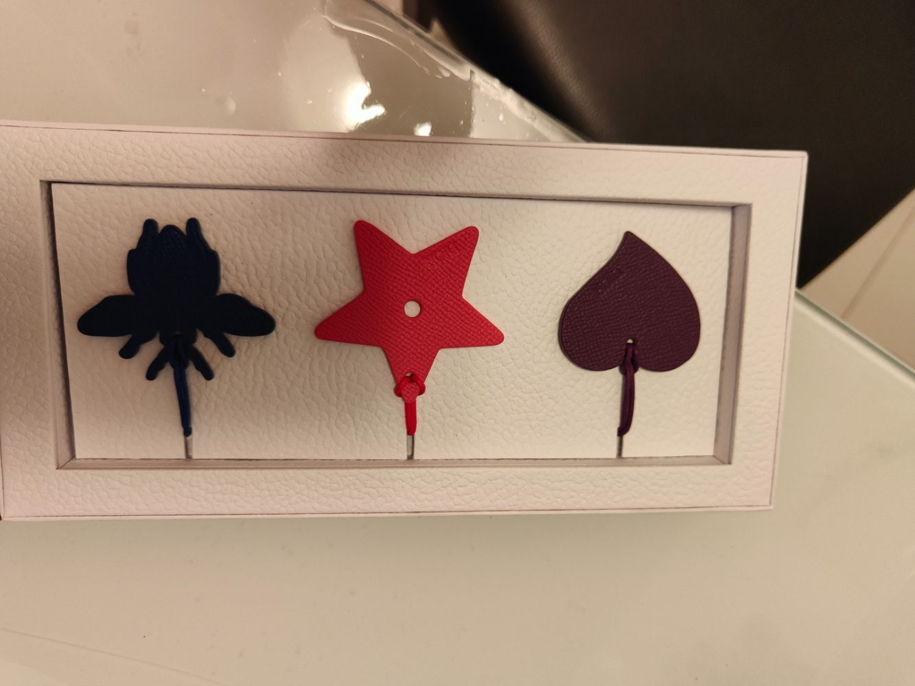 Christian Dior Breloques pour sacs en cuir