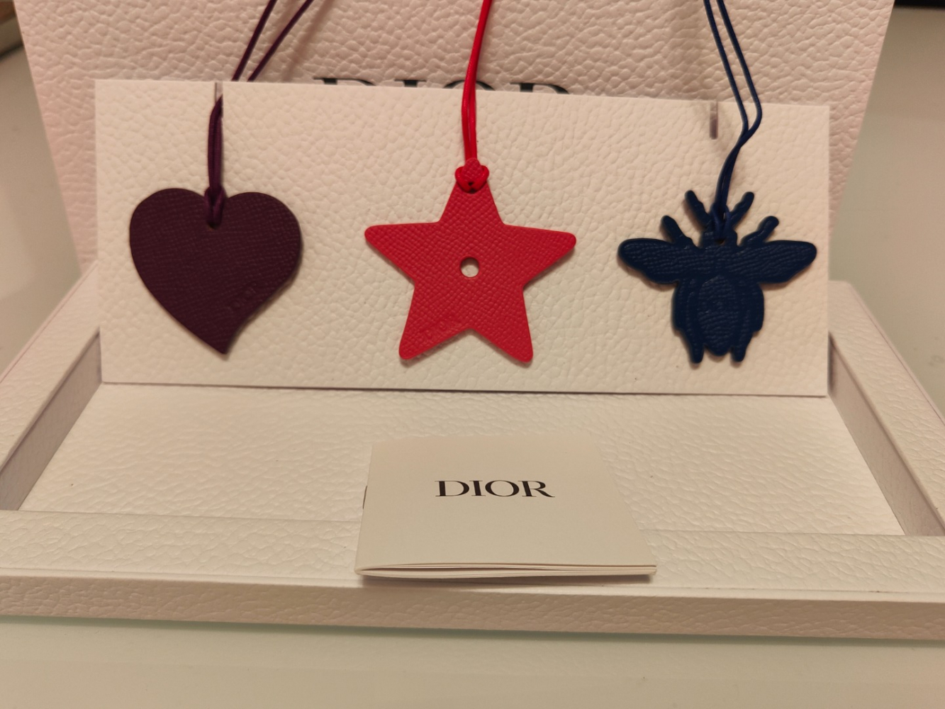 Christian Dior Breloques pour sacs en cuir