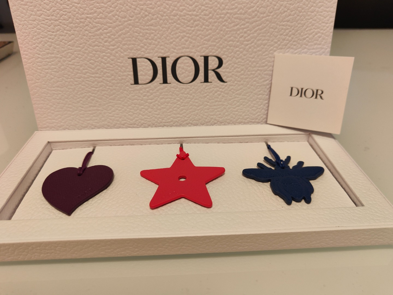 Christian Dior Breloques pour sacs en cuir