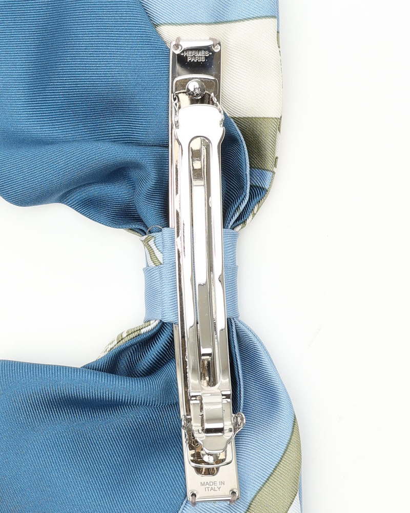 Hermès Silk Ribbon Hair Clip