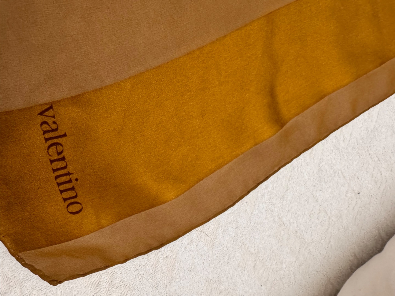 Valentino Garavani Tribal Abstract woven Silk Scarf