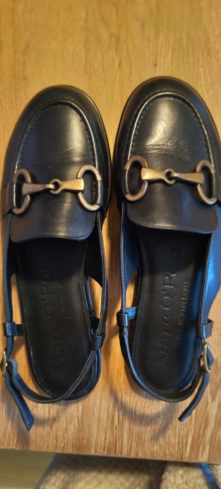 Marc O'Polo Sling Loafer mit Trensenschnalle