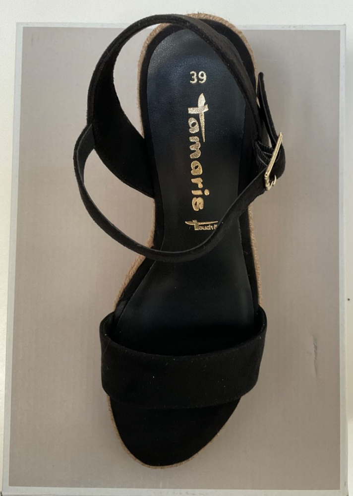 Tamaris Espadrilles black NEUVES