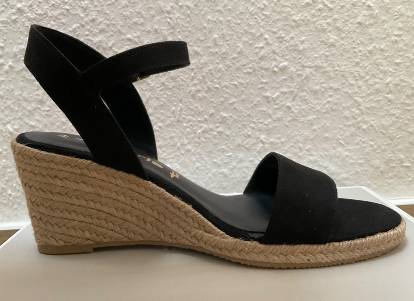 Tamaris Espadrilles black NEUVES