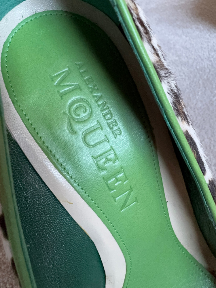 Alexander McQueen Leopard print