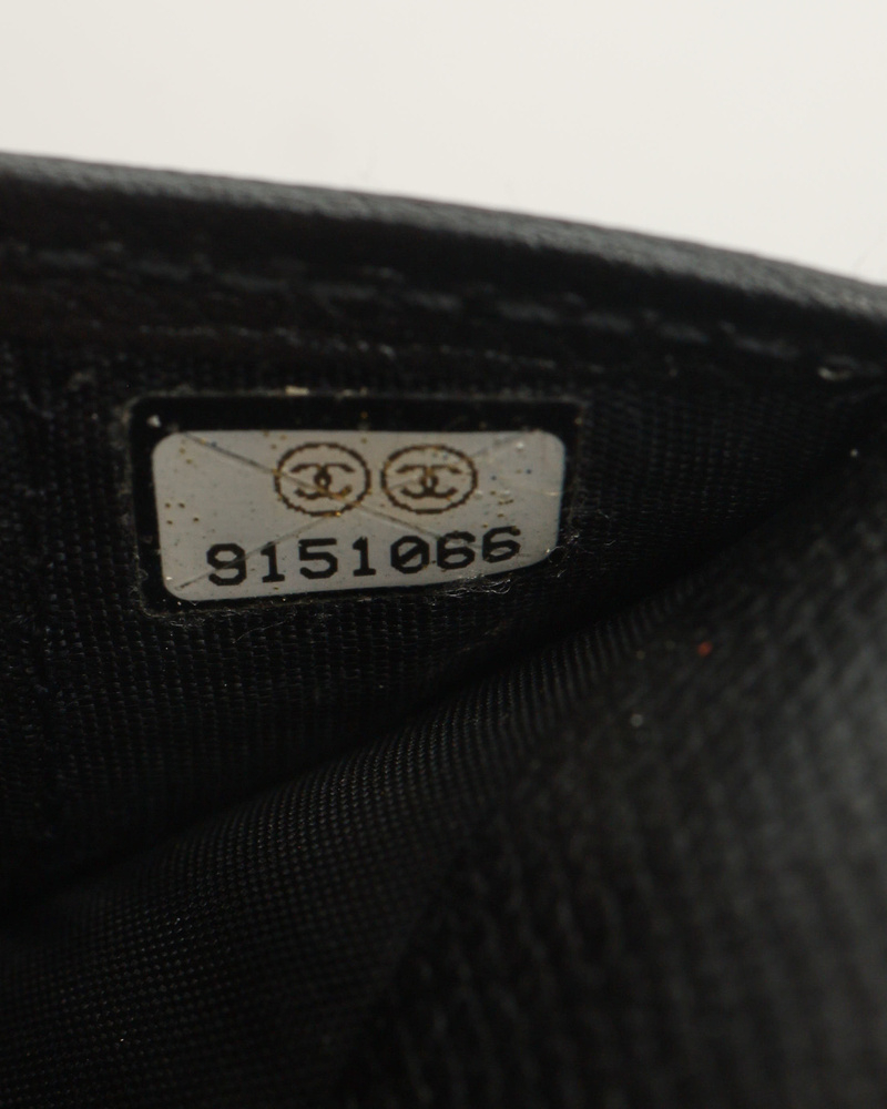 Chanel Coco Button Long Wallet