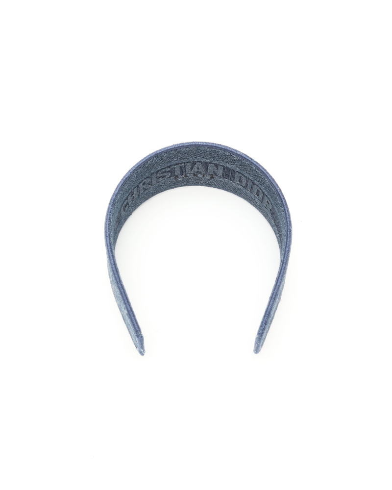 Christian Dior Denim Headband