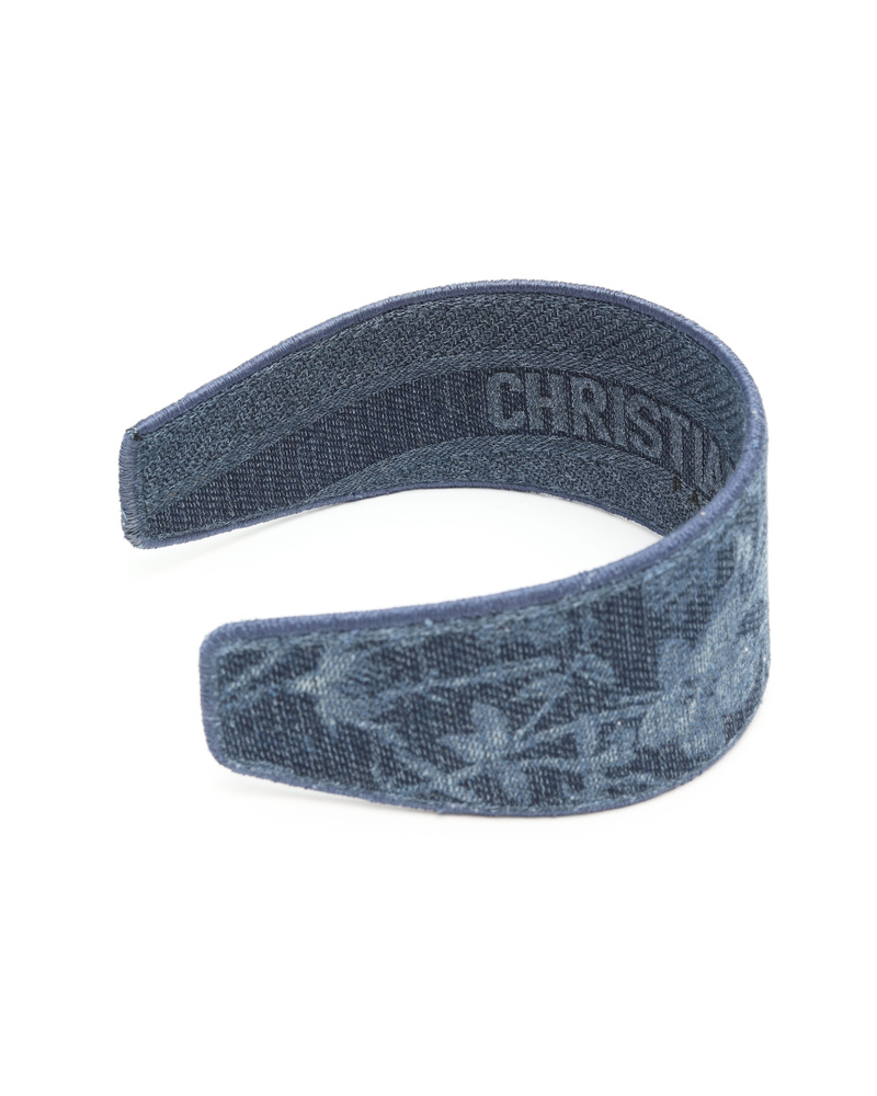 Christian Dior Denim Headband