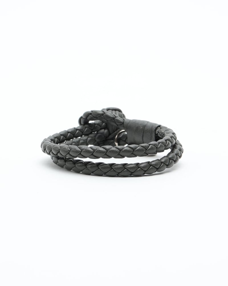 Bottega Veneta Intrecciato Leather Bracelet