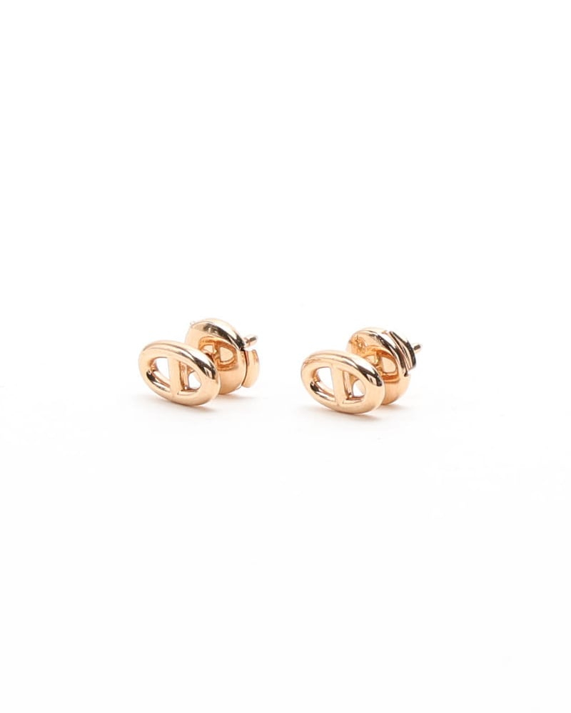 Hermès Chaîne d'Ancre 18kt Pink Gold Earrings