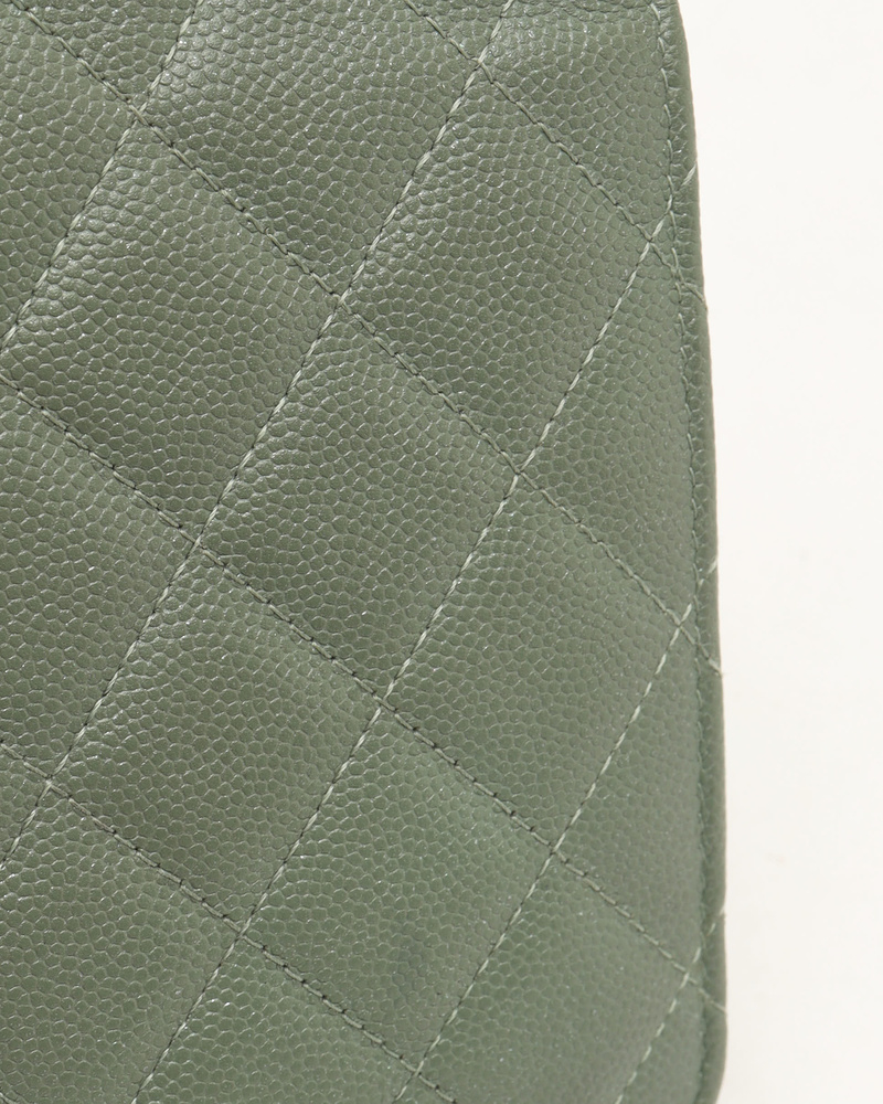 Chanel Square Caviar Wallet On Chain Bag