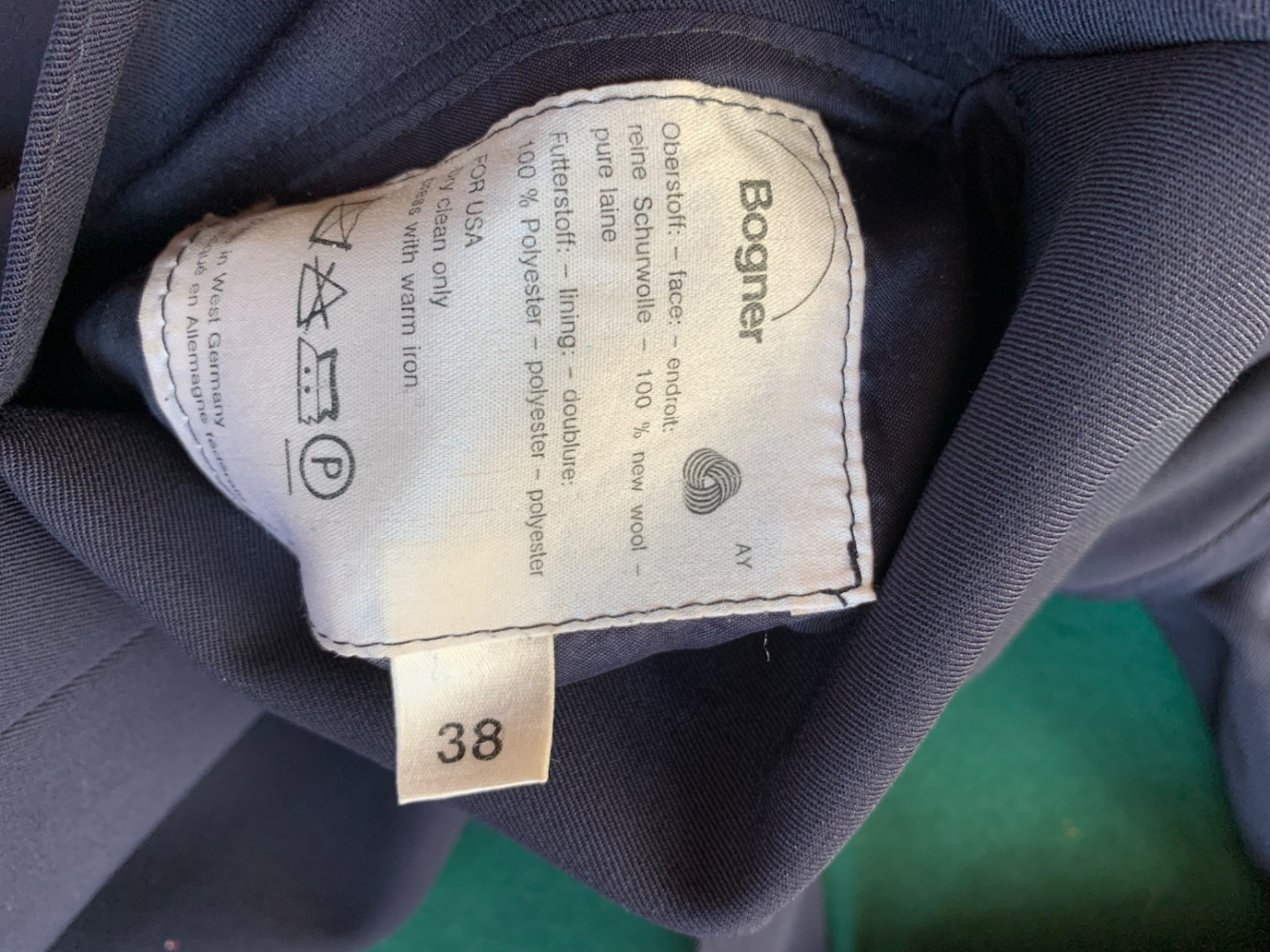 Bogner Virgin wool coat