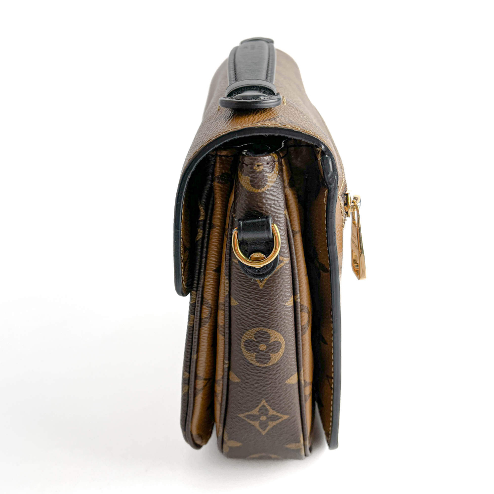 Louis Vuitton Pochette Métis Canvas 2-Ways Flap Crossbody Monogram Reverse