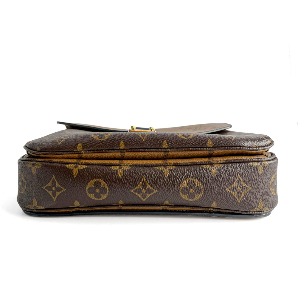 Louis Vuitton Pochette Métis Canvas 2-Ways Flap Crossbody Monogram Reverse