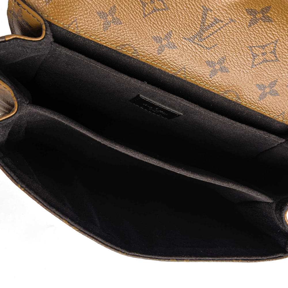 Louis Vuitton Pochette Métis Canvas 2-Ways Flap Crossbody Monogram Reverse