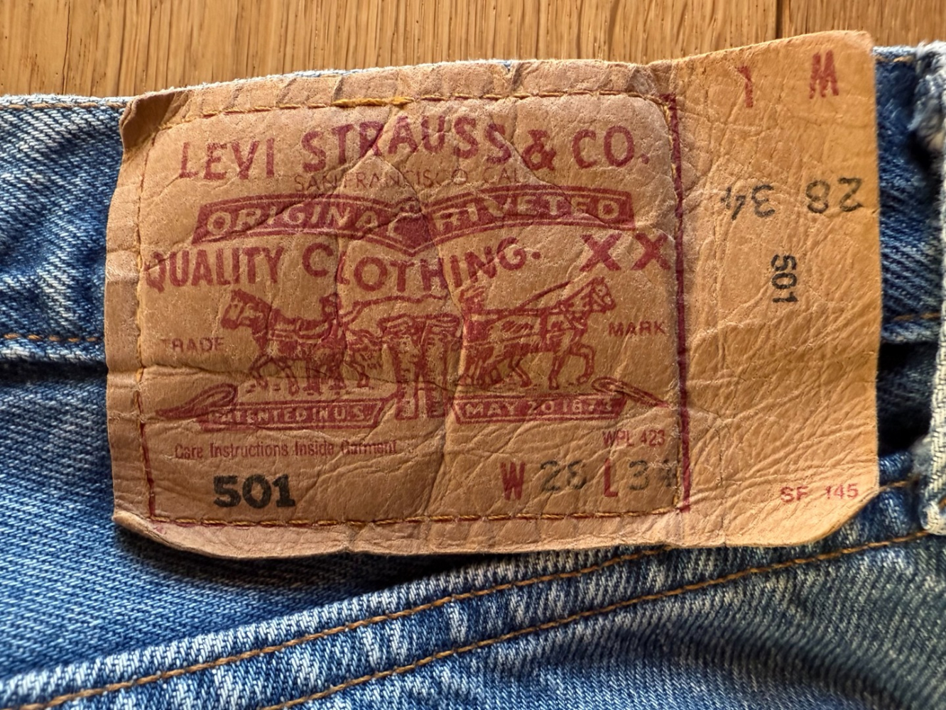 Levi's Vintage 1990er 501's