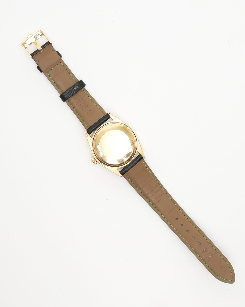 Rolex Oyster Perpetual Date 34mm Ref 1501 Very Rare Gold Watch