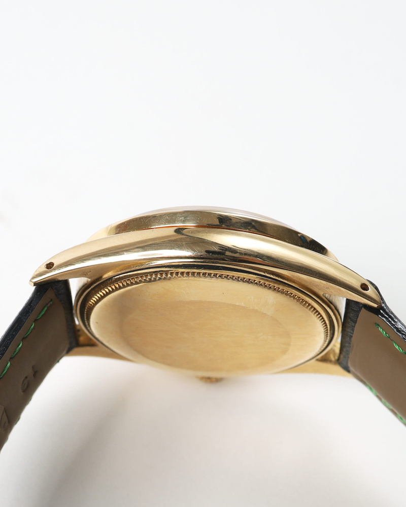 Rolex Oyster Perpetual Date 34mm Ref 1501 Very Rare Gold Watch