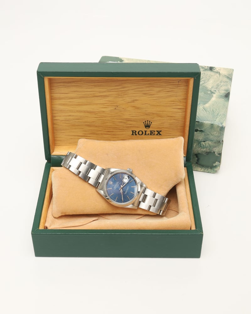 Rolex Oyster Perpetual Date 34mm Ref 15200 Full Set Watch