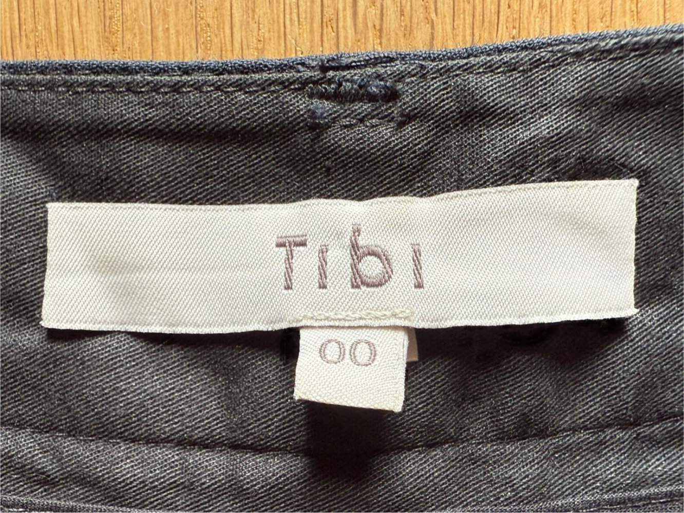 Tibi Pantalon cheville en sergé de coton Brancusi