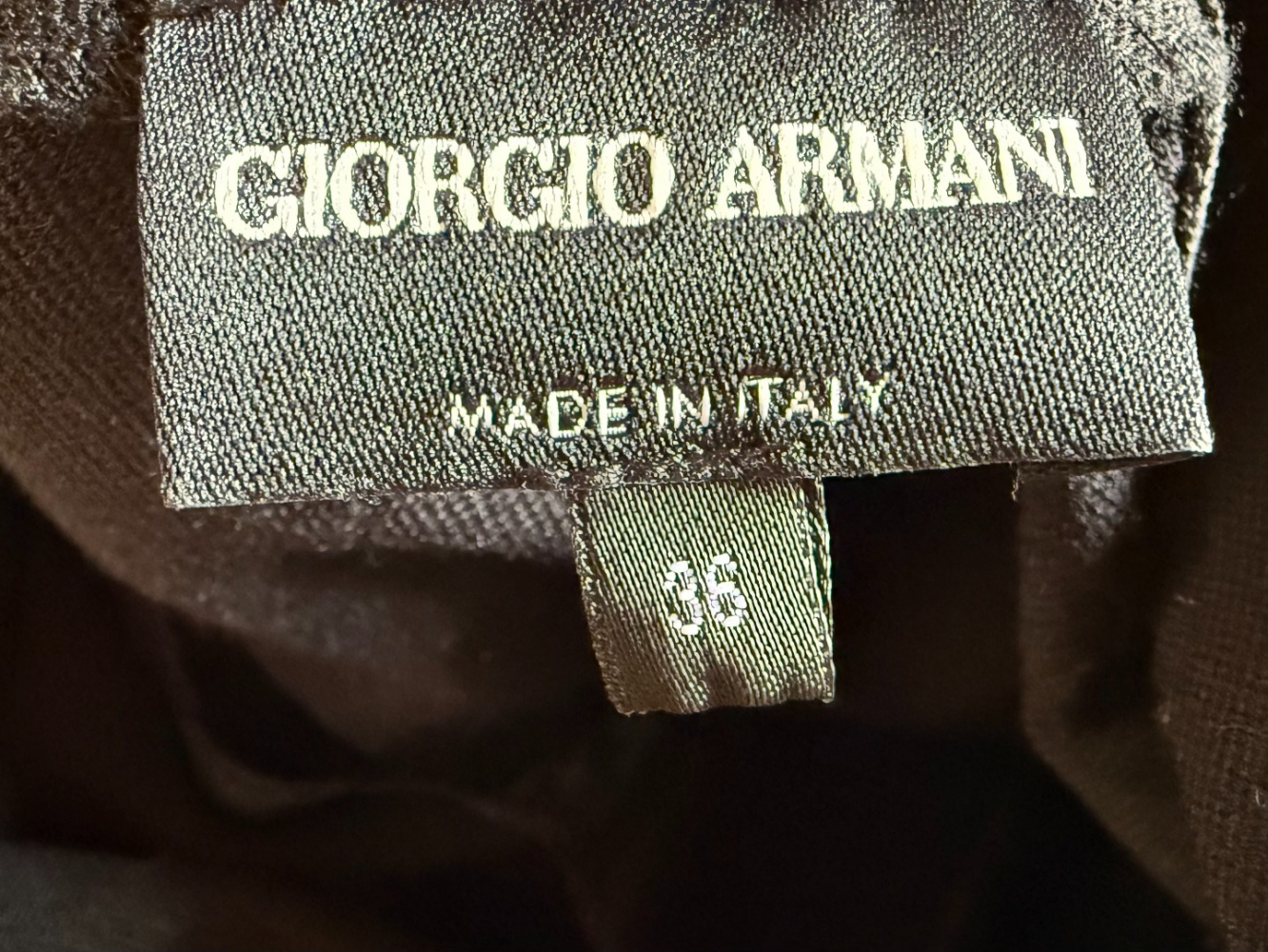 Giorgio Armani Spektakuläres, schwungvolles Trapezkleidchen