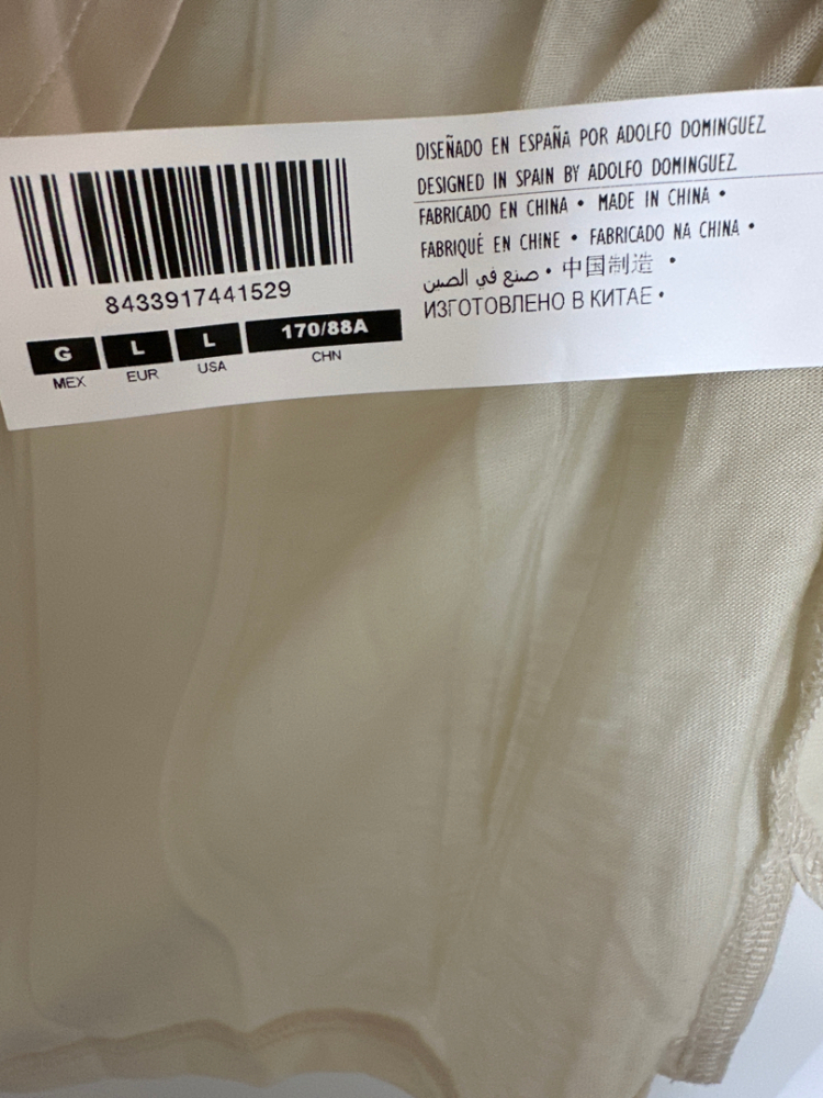 Adolfo Dominguez Neutrales Oberteil