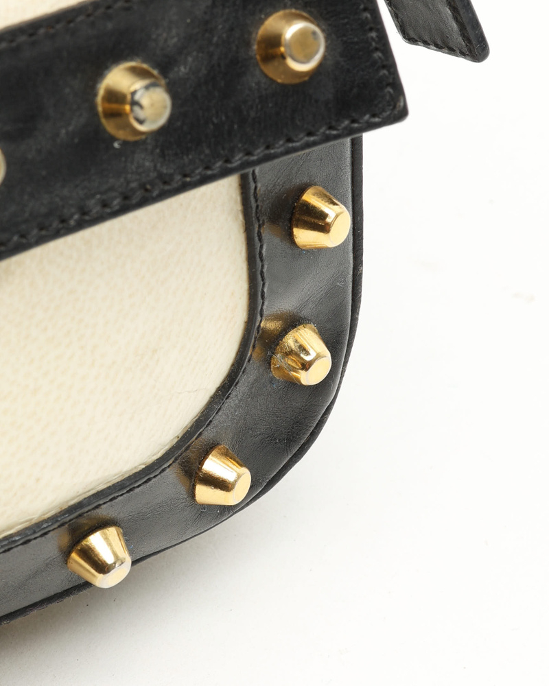Fendi Studded Medium Baguette Bag