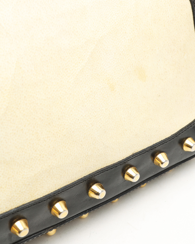 Fendi Studded Medium Baguette Bag